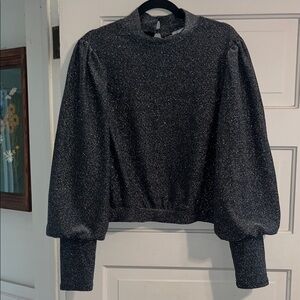 Sparkly Long Sleeve Top
